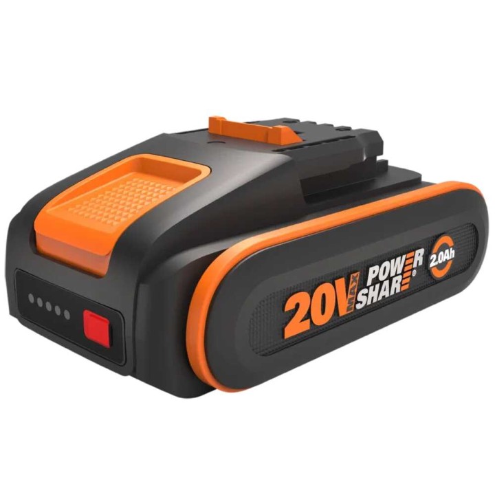 Worx WA3639 PowerShare -litiumioniakku, 20 V, 2 Ah