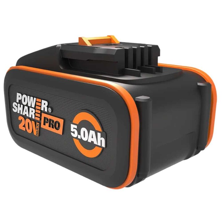 Worx WA3645 PowerShare Pro -litiumakku, 20 V, 5 Ah, LED-ilmaisin