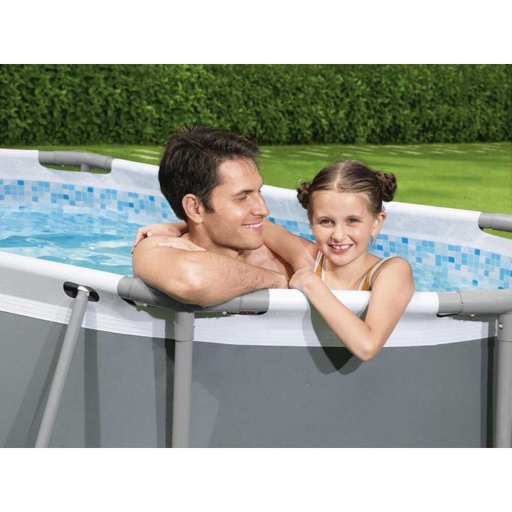 Bestway Steel Pro Max 5614A soikea uima-allas, 305 × 200 × 84 cm, 3 668 l