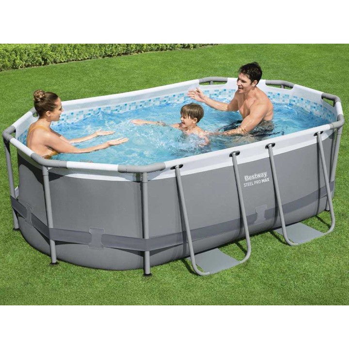 Bestway Steel Pro Max 5614A soikea uima-allas, 305 × 200 × 84 cm, 3 668 l