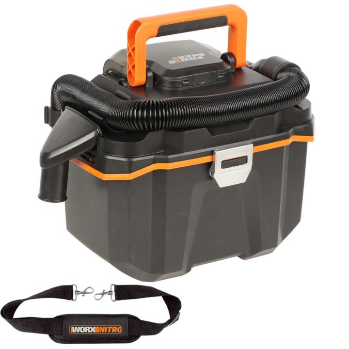 Worx Nitro WX031 9 märkä ja kuivaimuri 20 V 8 l ilman akkua ja laturia