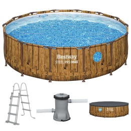 Bestway Steel Pro Max Splashview 561JM pyöreä allas 427 107 cm 13 030 l