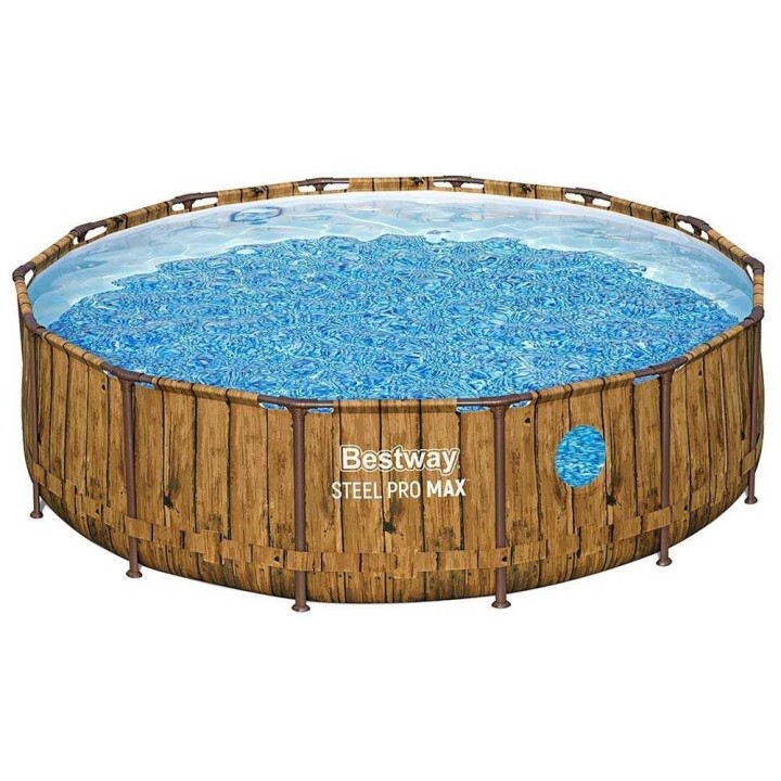 Bestway Steel Pro Max Splashview 561JM pyöreä allas, Ø427 × 107 cm, 13 030 l