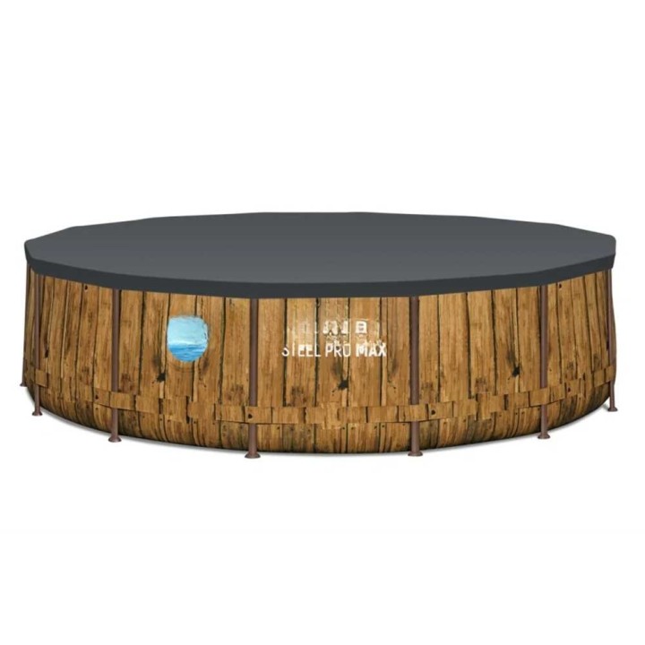Bestway Steel Pro Max Splashview 561JM pyöreä allas, Ø427 × 107 cm, 13 030 l
