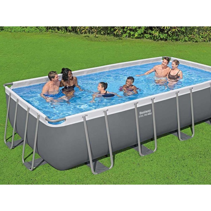 Bestway Steel Pro Max 56465 allas 549 × 274 × 122 cm, 7–8 henkilölle