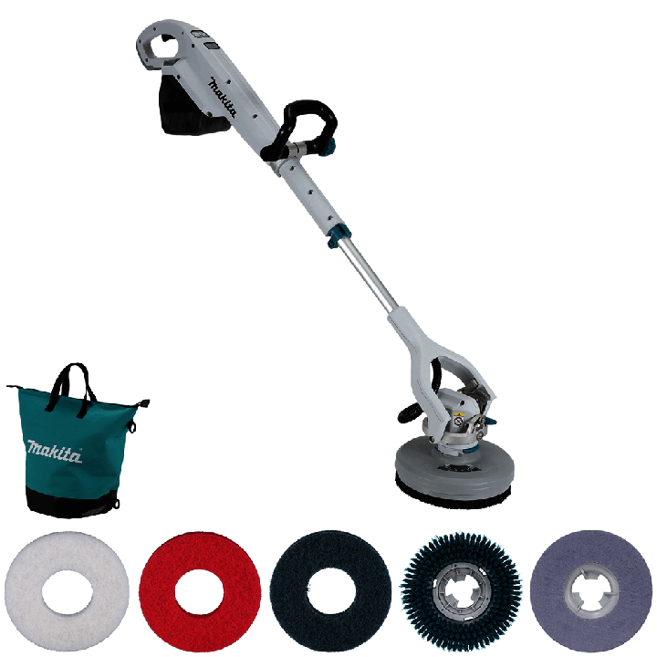 Makita PS001GZ lattianhoitokone 40 V 6 harjaa ilman akkua ja laturia