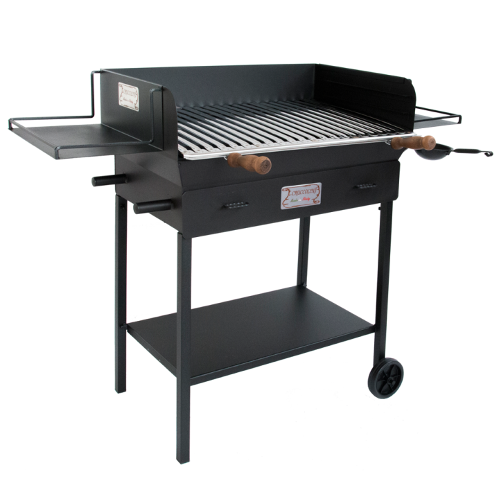 Cruccolini Festa Plus puu ja hiiligrilli ruostumaton ritilä 69 46 cm