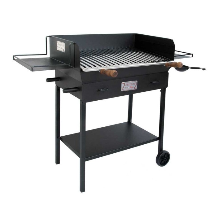 Cruccolini Festa Plus puu- ja hiiligrilli, ruostumaton ritilä 69 × 46 cm