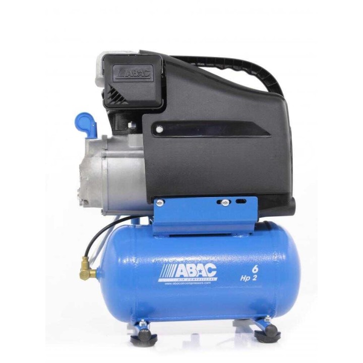 ABAC START L20 kannettava sähkökompressori, 2 HP, 6 l, 10 bar