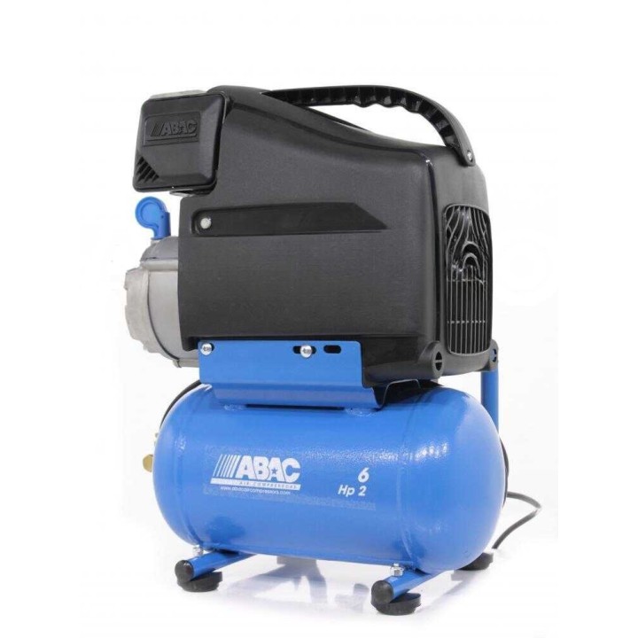 ABAC START L20 kannettava sähkökompressori, 2 HP, 6 l, 10 bar