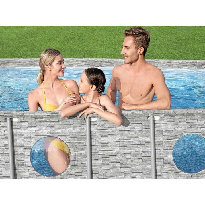 Bestway Steel Pro Max Splashview 56716 soikea uima-allas, 549 × 274 × 122 cm
