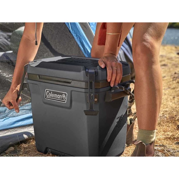 Coleman Convoy 28QT kylmäsäiliö kahvoilla, 26,5 l