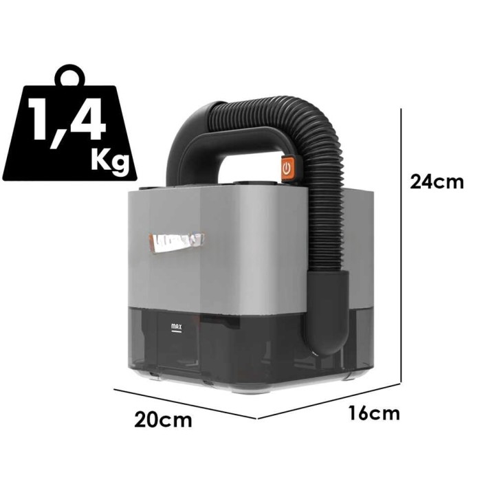 Worx WX030.9 akkukäyttöinen käsipölynimuri, 20 V, ilman akkua ja laturia