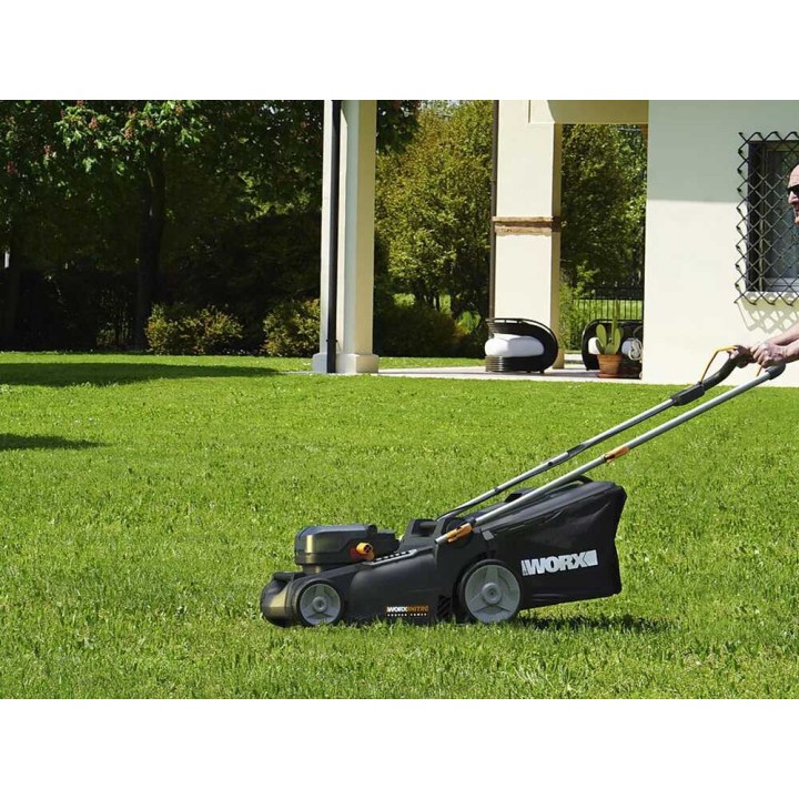 Worx Nitro WG737E akkuleikkuri 37 cm, 40 V, 4 Ah, 2 kpl, 40 l