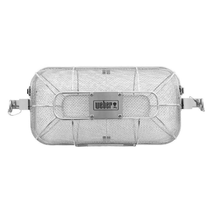 Weber Crafted grillikori vartaisiin, ruostumaton teräs, 48 × 20 × 19 cm
