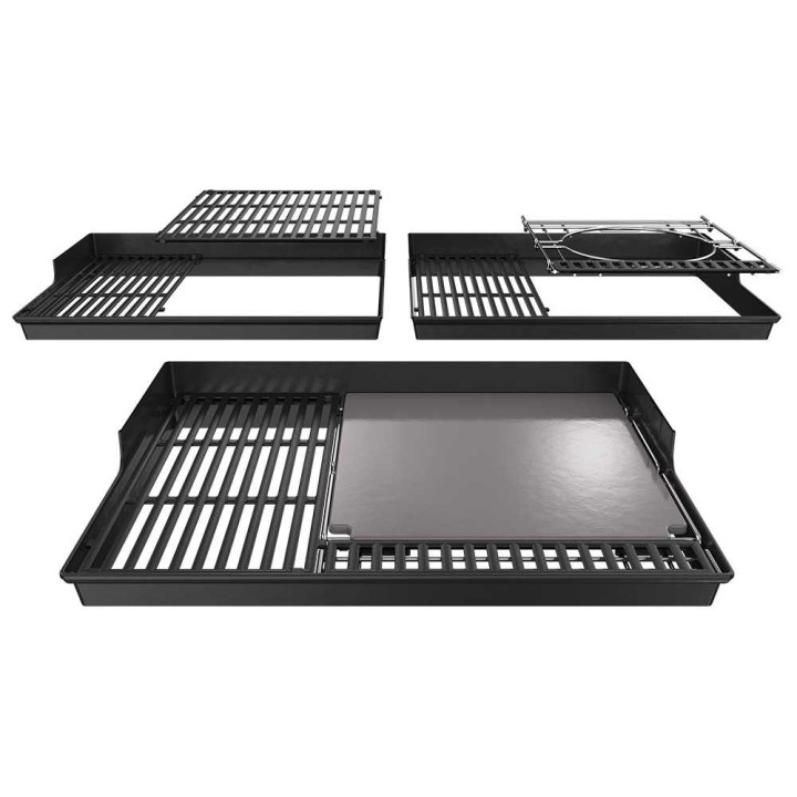 Weber Crafted emaloitu paistokivi pizzaan, 40,5 × 41,5 × 1,3 cm