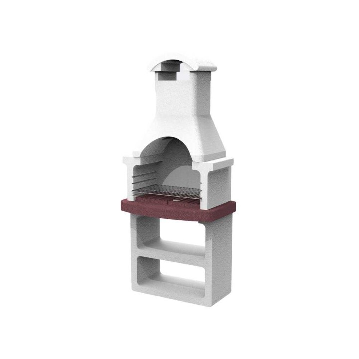 Linea VZ Rimini New hiiligrilli, sementti, 67 × 40 cm
