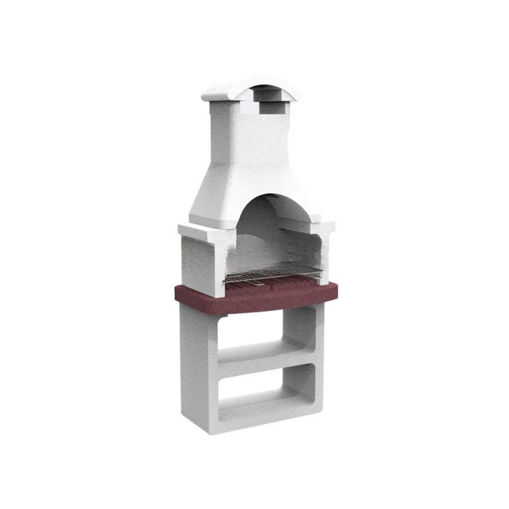 Linea VZ Rimini New hiiligrilli, sementti, 67 × 40 cm