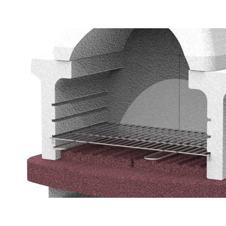 Linea VZ Rimini New hiiligrilli, sementti, 67 × 40 cm