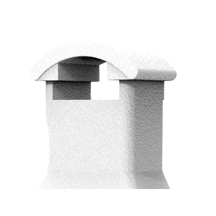 Linea VZ Rimini New hiiligrilli, sementti, 67 × 40 cm