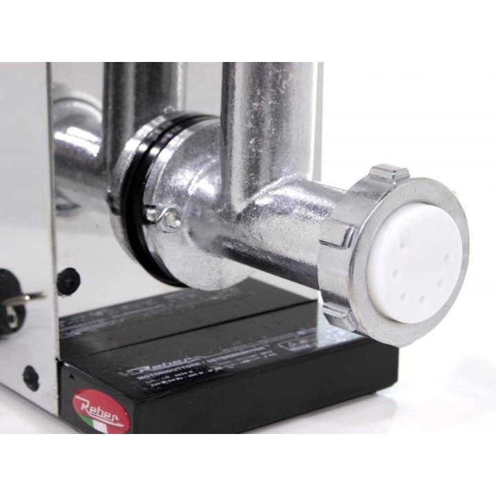 Reber 9060N INOX sähkötoiminen pastakone, 600 W, 12 pastamuottia