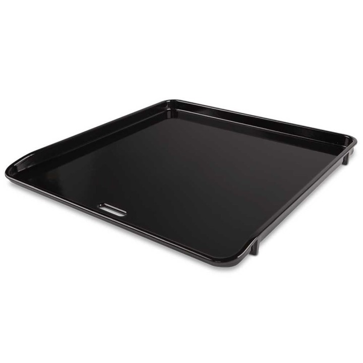 Weber Crafted suuri emaloitu valurautainen paistolevy, 40 × 41,5 cm