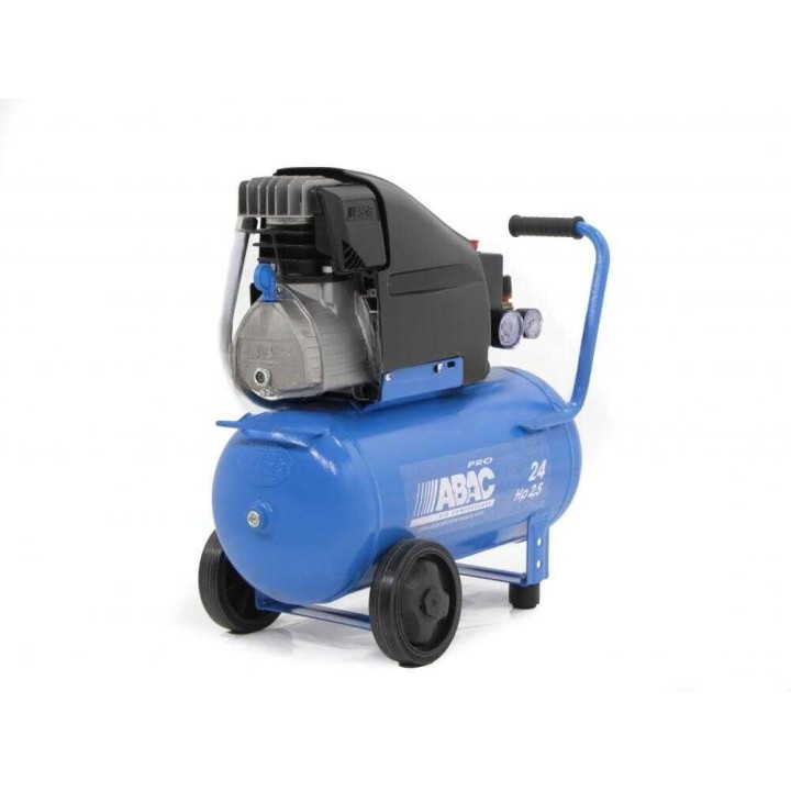 ABAC Pole Position PRO L25P -kompressori, 2,5 HP, 24 l, 10 bar