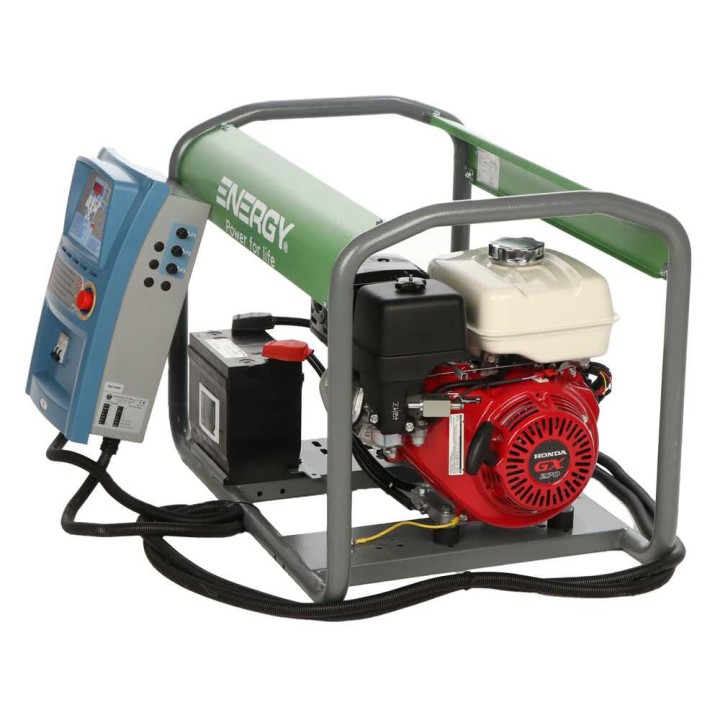 Energy EY-5,5MBE-A yksivaiheinen aggregaatti, Honda GX 270, 4,4 kW, ATS