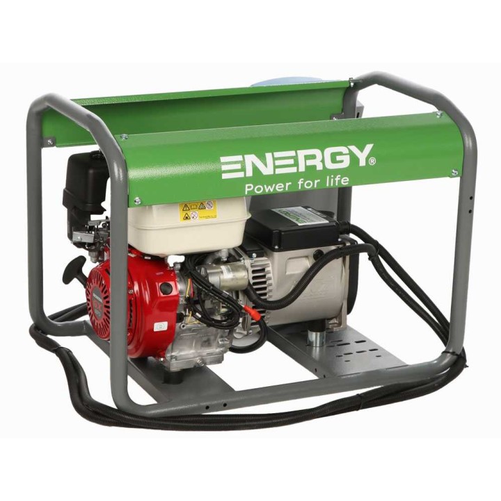 Energy EY-5,5MBE-A yksivaiheinen aggregaatti, Honda GX 270, 4,4 kW, ATS