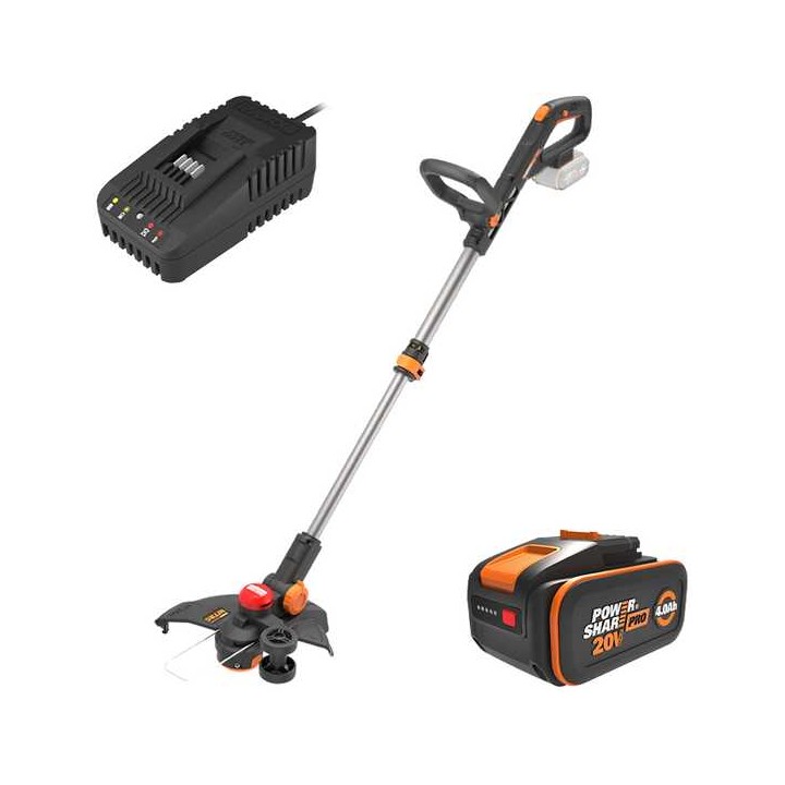 Worx WG173E Nitro 3 in 1 akkutrimmeri 20 V 4 Ah 33 cm