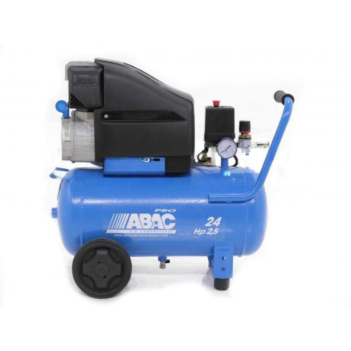 ABAC Pole Position PRO L25P -kompressori, 2,5 HP, 24 l, 10 bar