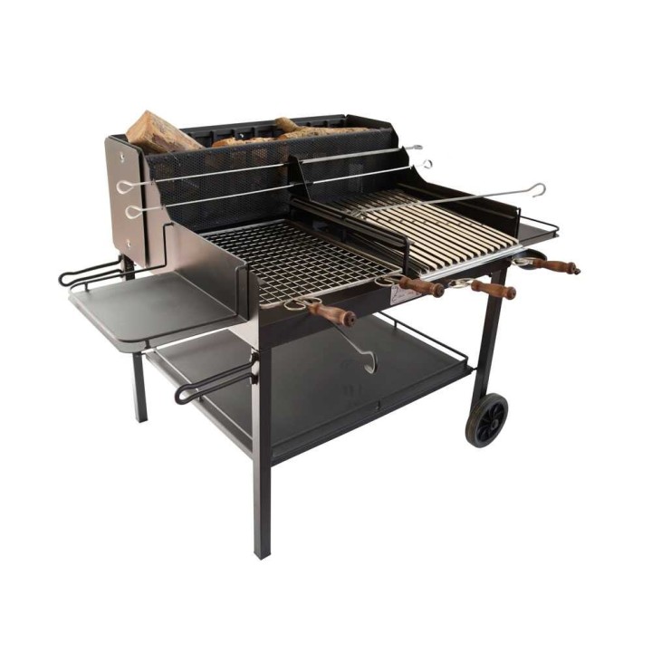 Cruccolini Little Tuscany puu- ja hiiligrilli, 94 × 56 cm, 101 kg