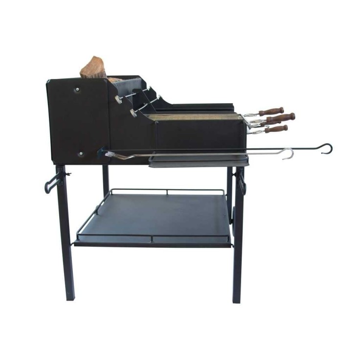 Cruccolini Little Tuscany puu- ja hiiligrilli, 94 × 56 cm, 101 kg