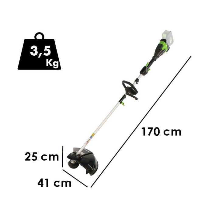 Greenworks GD48BC akkuraivaussaha, 48 V, 400 mm, ilman akkua ja laturia