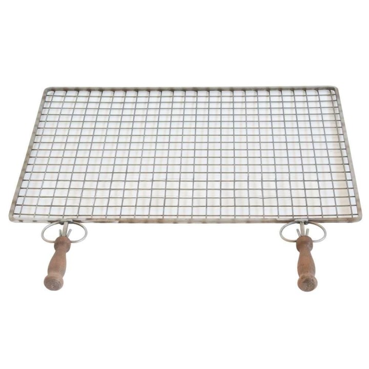 Cruccolini ruostumattomasta teräksestä valmistettu grilliritilä, 73 × 74 cm