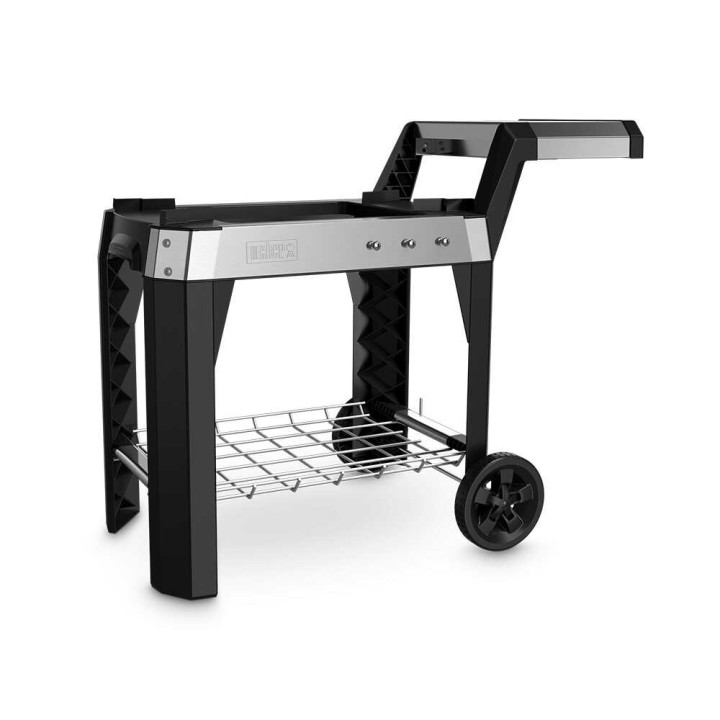 Weber Pulse 1000/2000 -grillivaunu, ruostumaton teräs, 61,5 × 112 × 89 cm