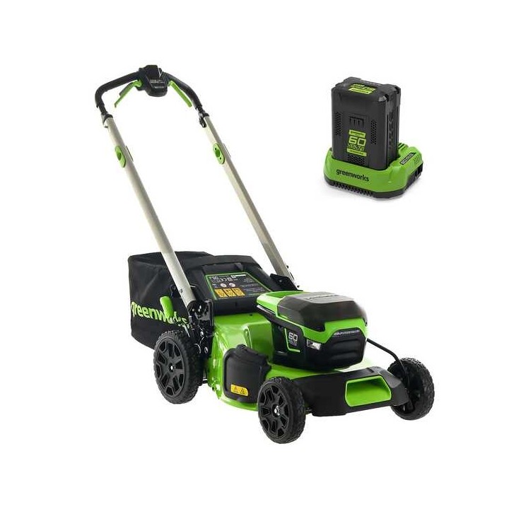 Greenworks GD60LM51SPK4 akkuruohonleikkuri 60 V 51 cm