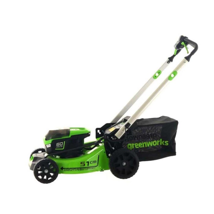 Greenworks GD60LM51SPK4 akkuruohonleikkuri, 60 V, 51 cm