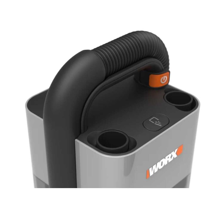 Worx WX030 akkukäyttöinen imuri, 20 V, 2 Ah, 10 kPa