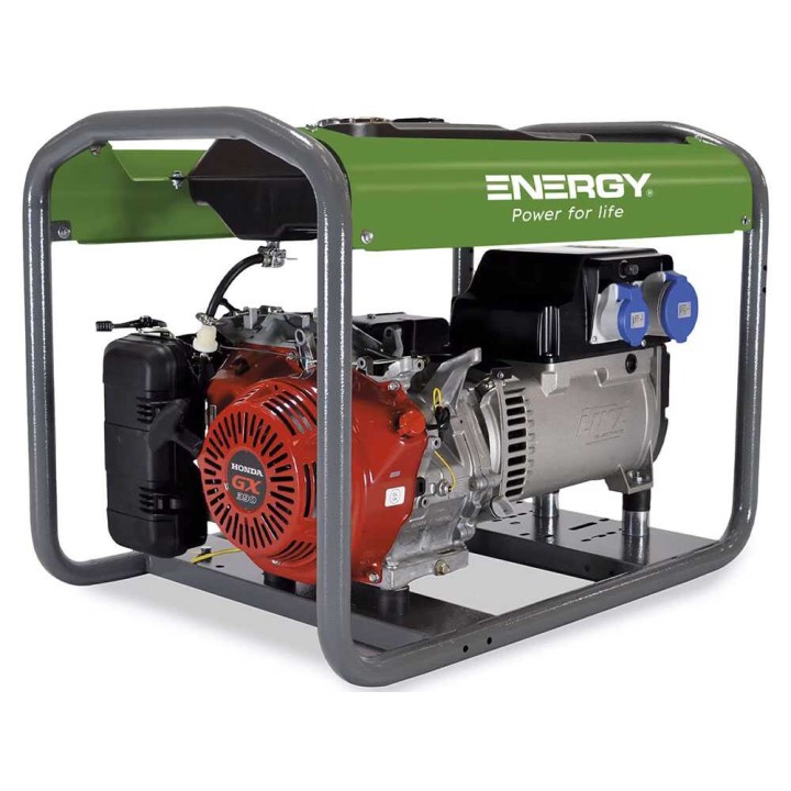 Energy EY-7MB AVR generaattori, 6 kW, Honda GX390, 230 V
