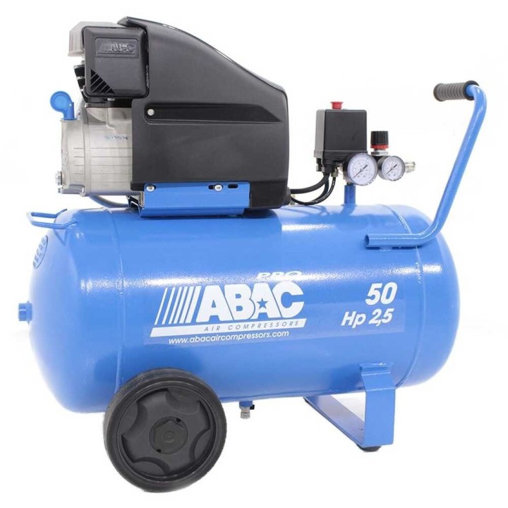 ABAC Montecarlo L25P kompressori 2 5 HP 50 l 10 bar