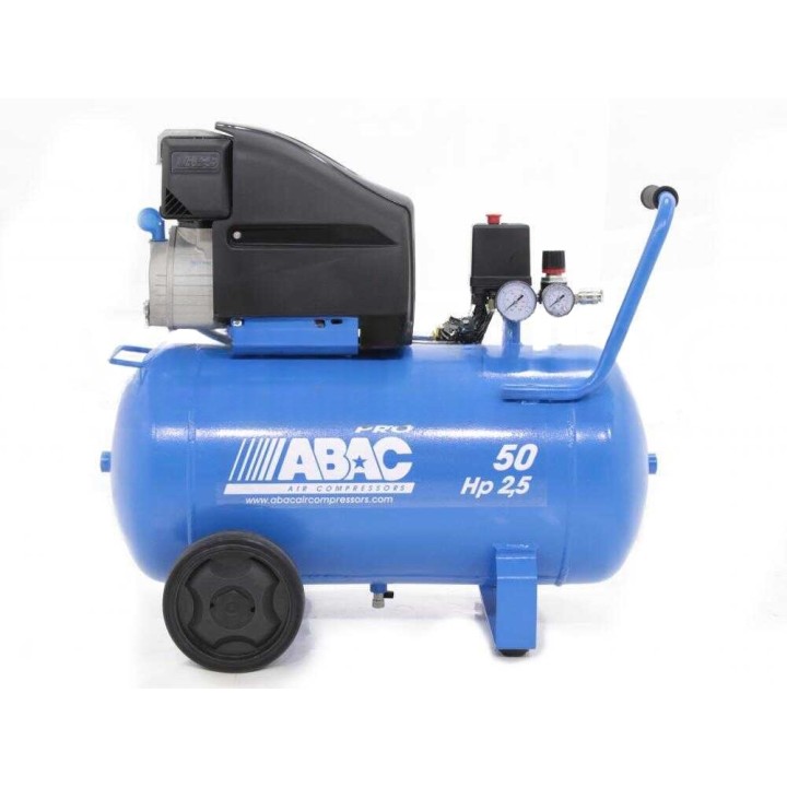 ABAC Montecarlo L25P -kompressori, 2,5 HP, 50 l, 10 bar