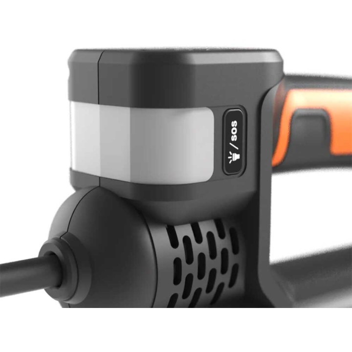 Worx WX092 akkukompressori, 20 V, 2 Ah, 10 bar