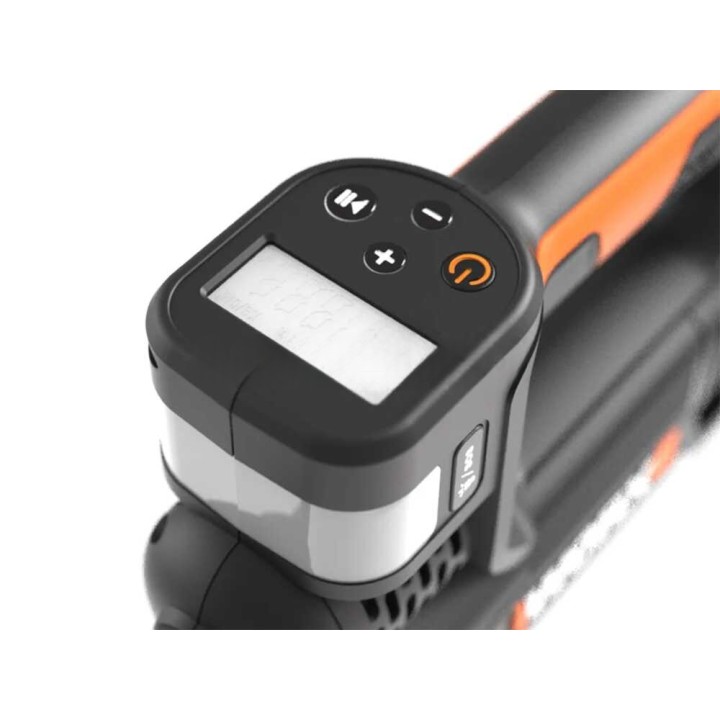 Worx WX092 akkukompressori, 20 V, 2 Ah, 10 bar