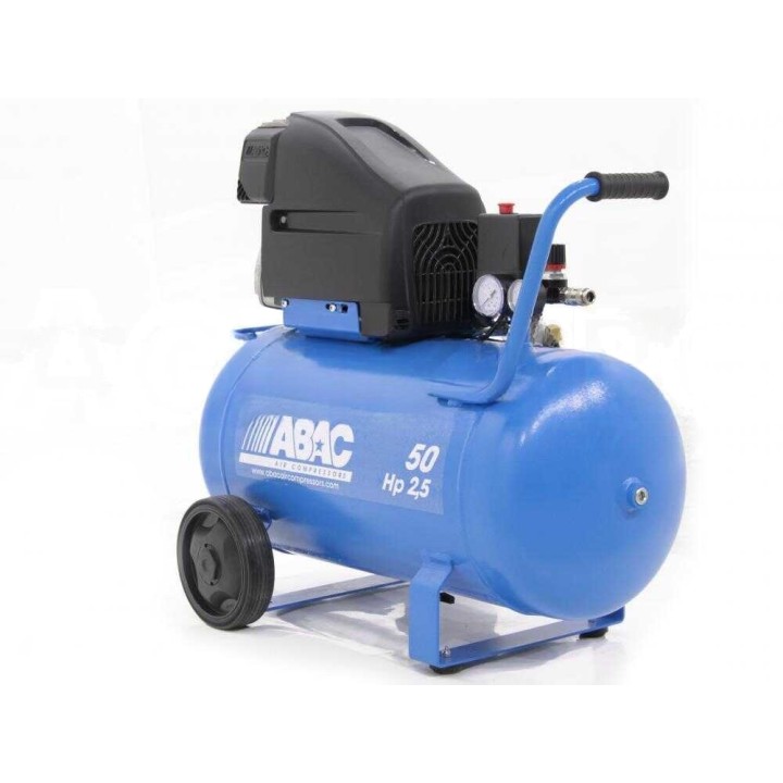 ABAC Montecarlo L25P -kompressori, 2,5 HP, 50 l, 10 bar