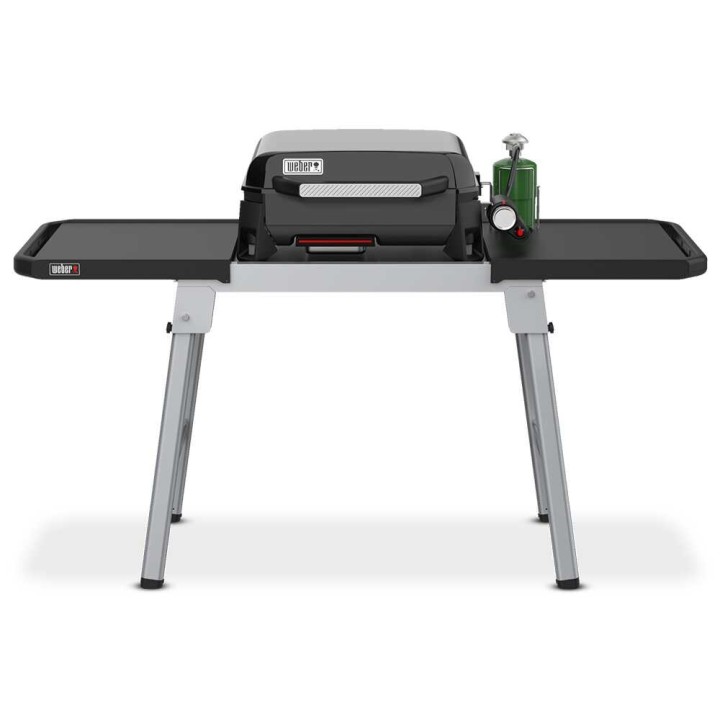 Weber Slate GP Premium -paistolevyn kokoontaitettava teline, 168 × 56,5 × 75,5 cm