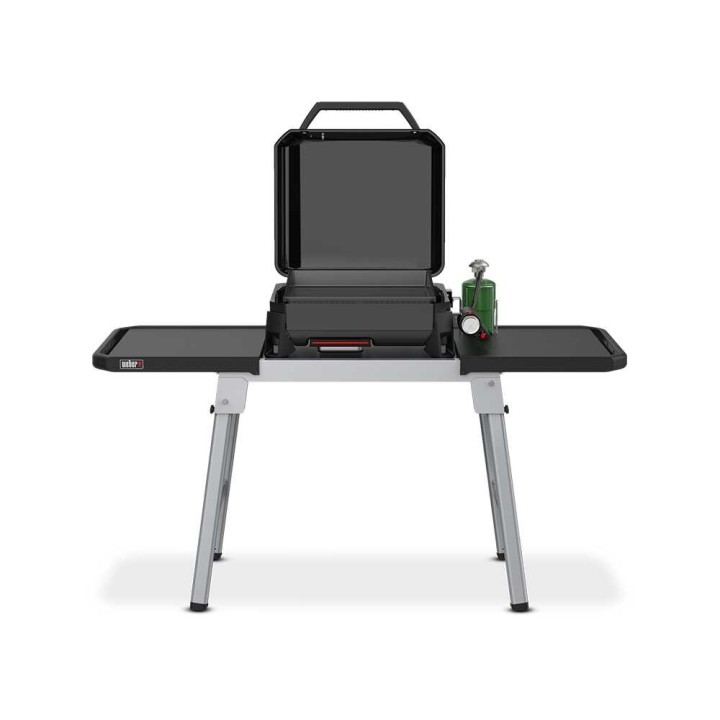 Weber Slate GP Premium -paistolevyn kokoontaitettava teline, 168 × 56,5 × 75,5 cm