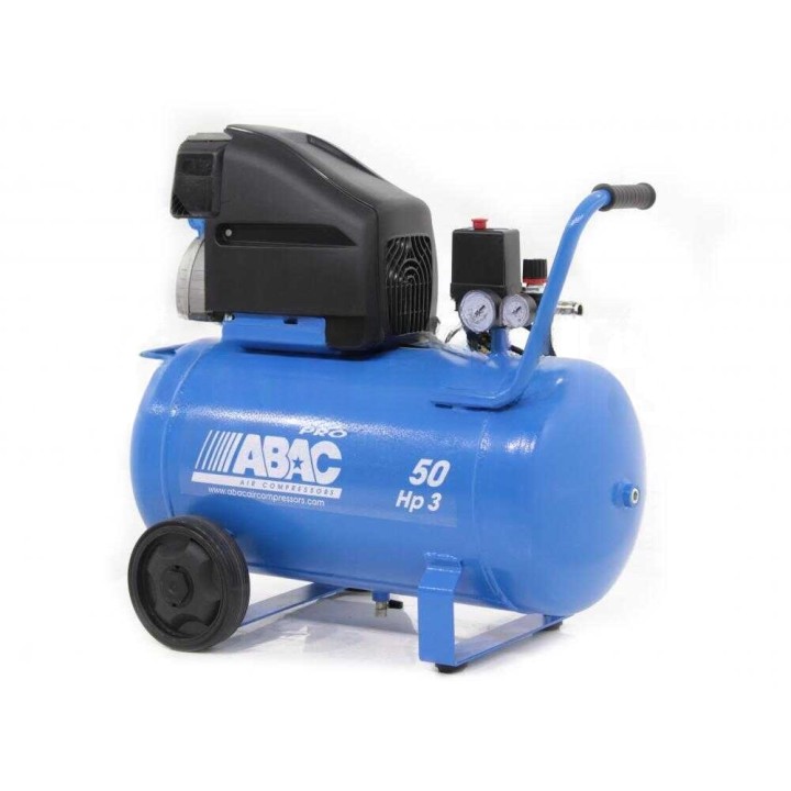 ABAC Montecarlo L30P kompressori, 3 HP, 50 l, 10 bar