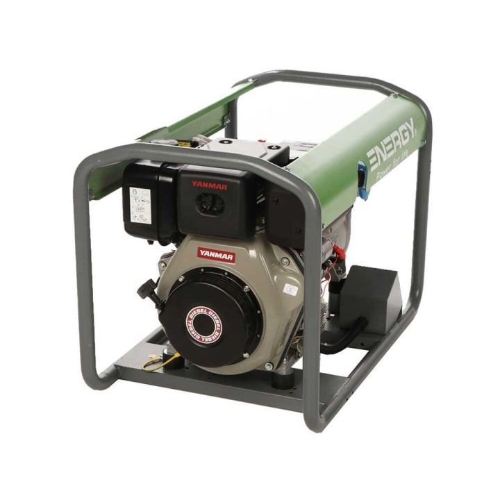 Energy EY-7MDE AVR dieselgeneraattori, 5 kW, Yanmar L100V, yksivaiheinen