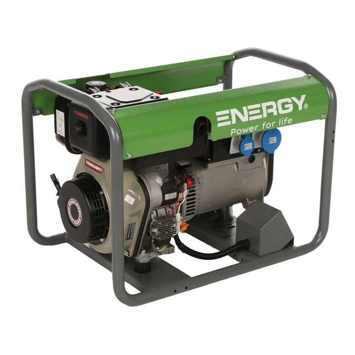 Energy EY-7MDE AVR dieselgeneraattori, 5 kW, Yanmar L100V, yksivaiheinen